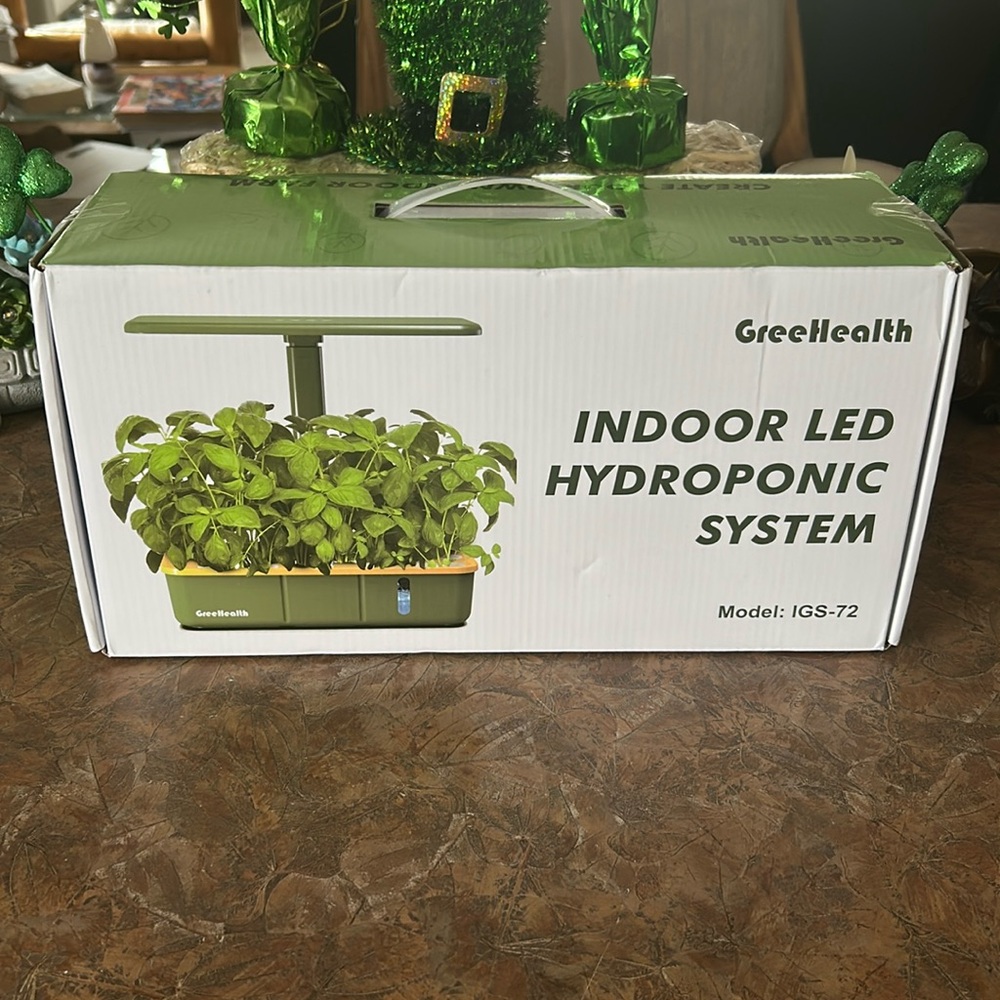 GreeHealth Hydroponics indoor growing system kit